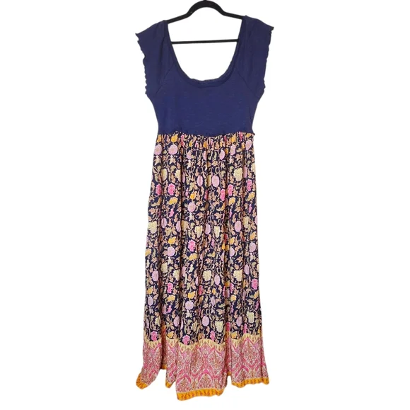 Natural Life Elisa Maxi Skirt - Women's Size L - Boho Cottagecore Floral Easter - Picture 4 of 12